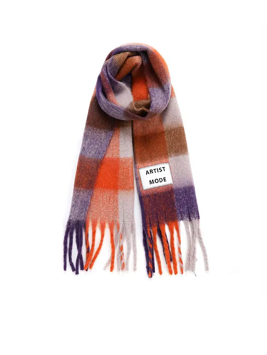 Maxi Sciarpa Artist Mode Viola