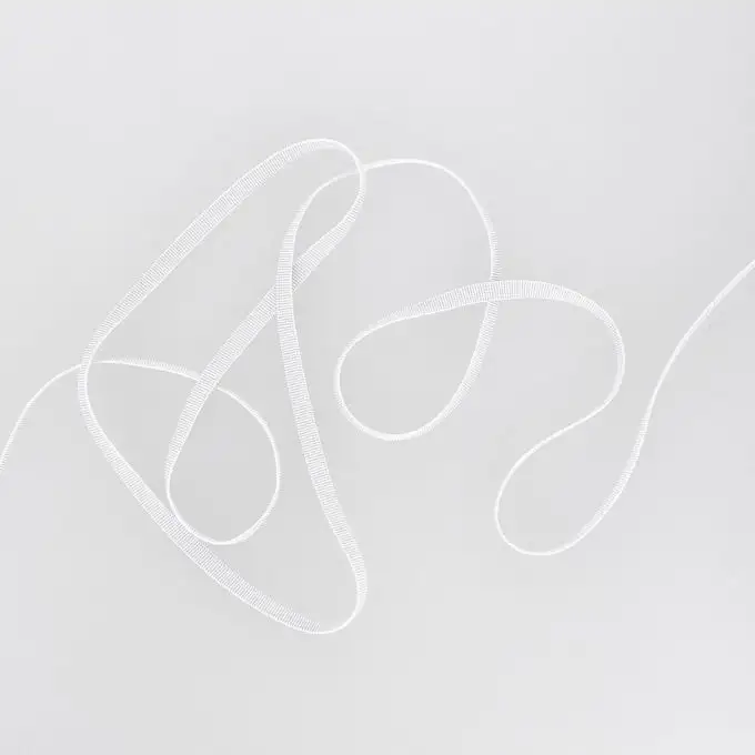 Elastico 5 mm bianco