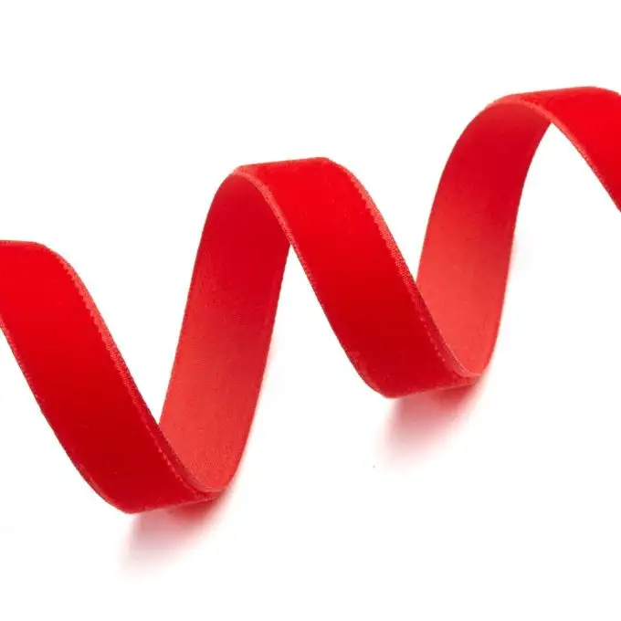 Nastro velluto rosso