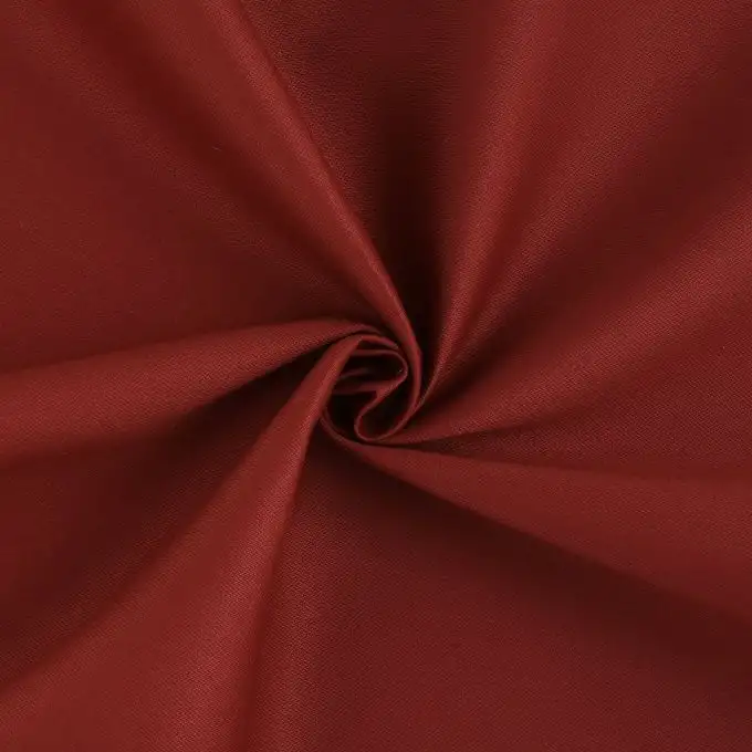 Tessuto antimacchia rosso tinta unita grande larghezza