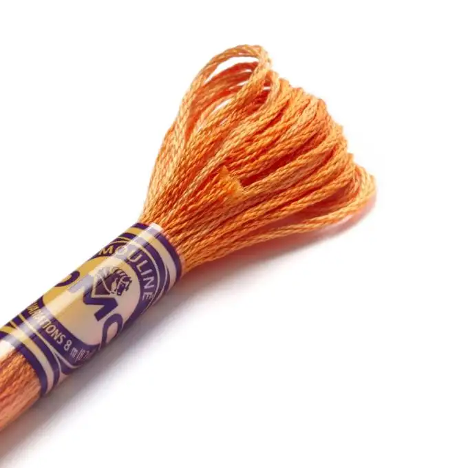 Filo mouliné da ricamo giallo - COL 4124