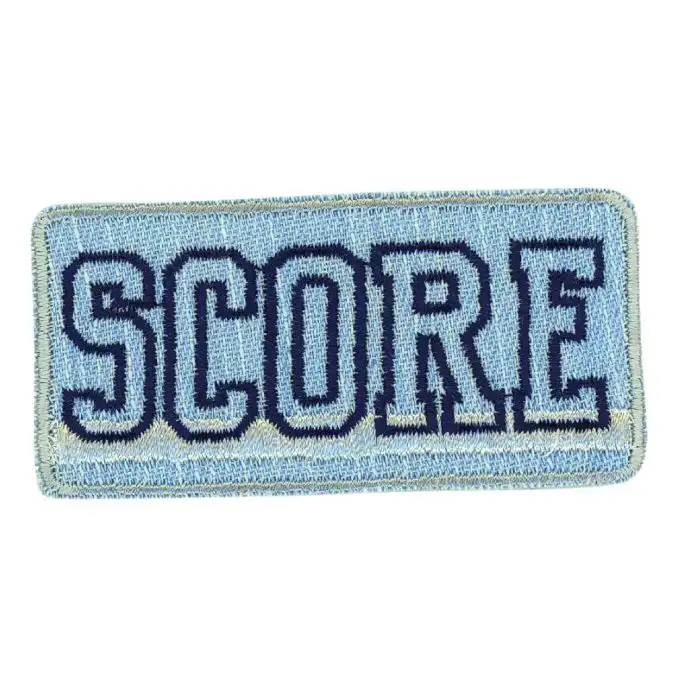 Scudetto punteggio azzurro chiaro