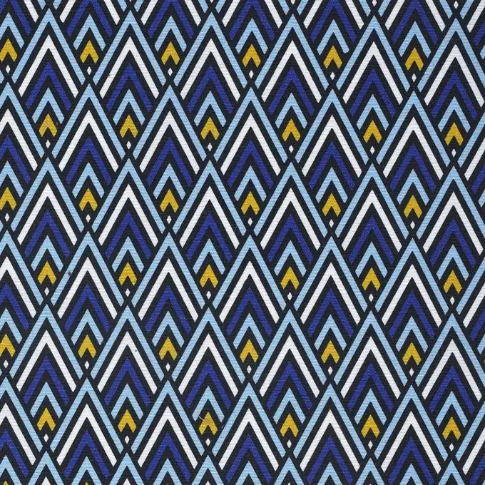 Tessuto cotone spesso squame multicolori - Qualità Sedia