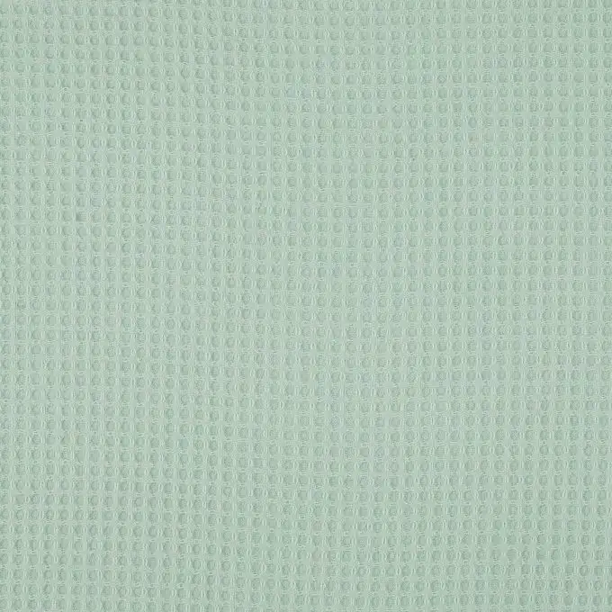 Tessuto spugna nido d'ape verde pastello