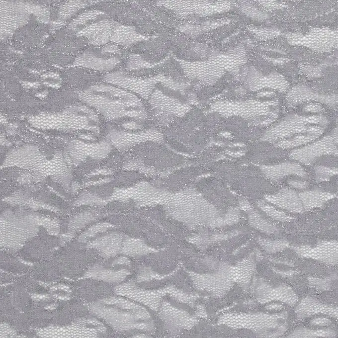 Tessuto pizzo brillante