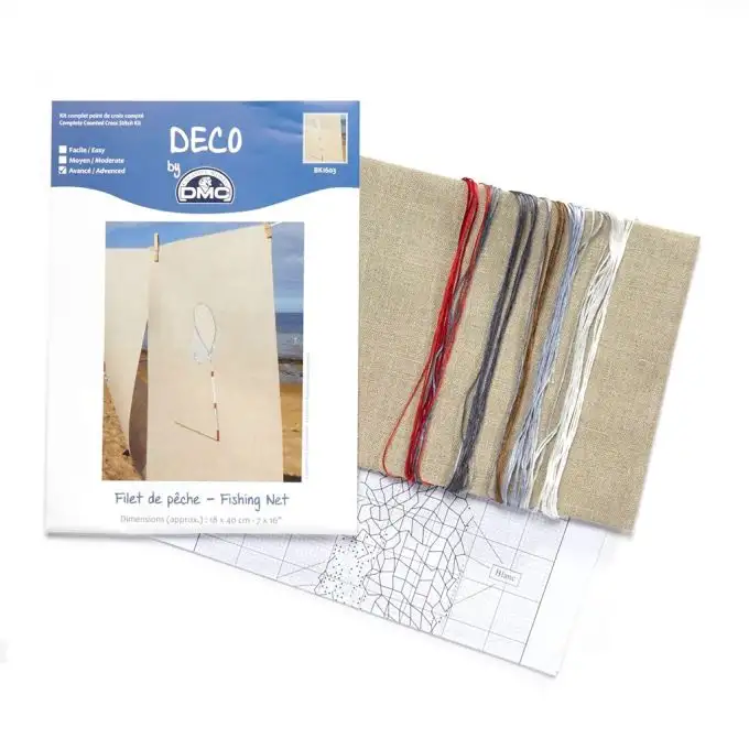 Kit punto croce rete da pesca