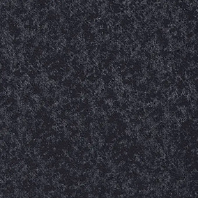 Tessuto twill lavato blu navy