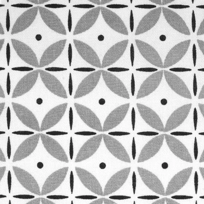 Tessuto cotone spesso Graphik ovali