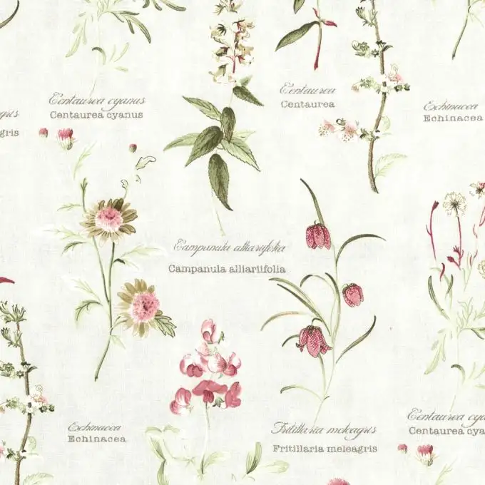 Tessuto bachette Botanico