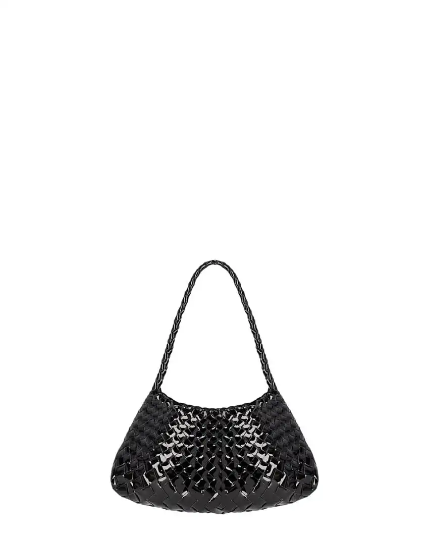 Dragon Rosanna Mini | Borsa in pelle Patent Black