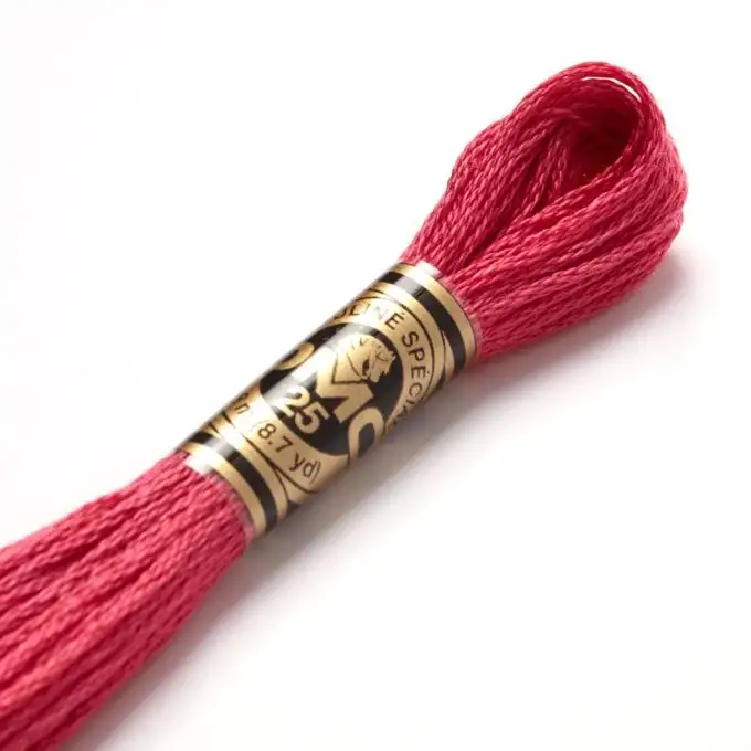 Filo mouliné da ricamo - Tonalità rosa-viola - COL 601