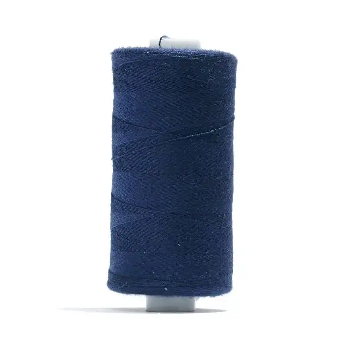 Bobina di filo per tutti i tessuti 500 metri 100% poliestere Blu