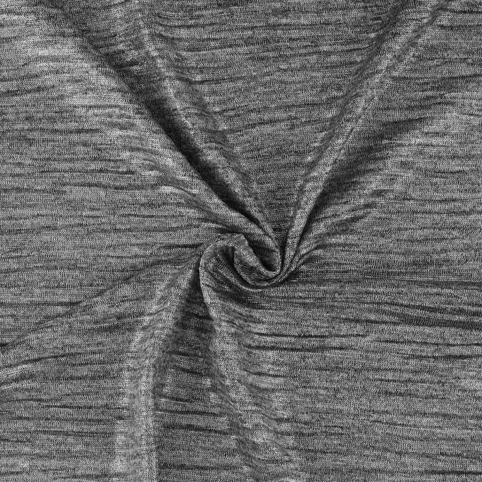 Tessuto maglia argento stile accartocciato