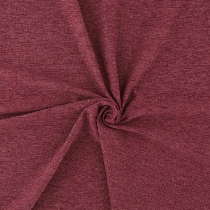 Tessuto elastico tipo jersey rosa mélange