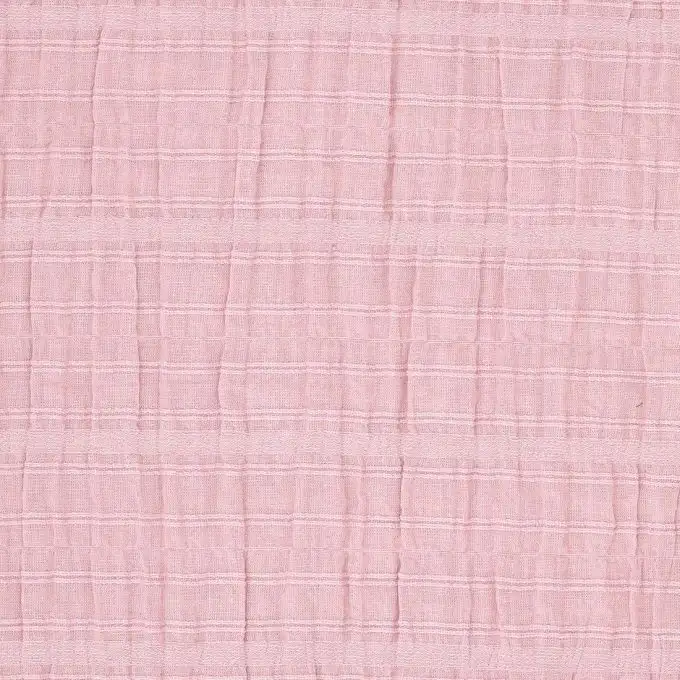 Tessuto voile di cotone smock rosa chiaro