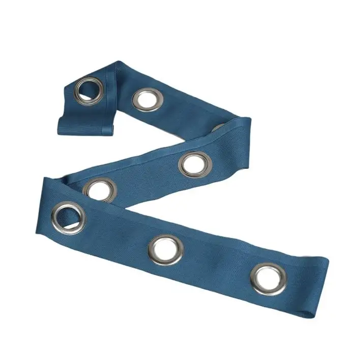 Fascia con occhielli blu