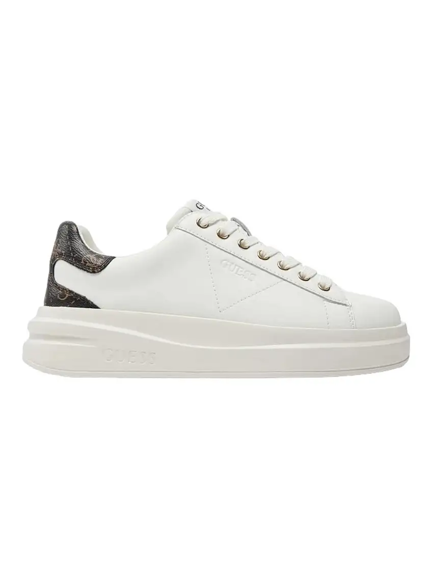 GUESS Elbina Women's Sneaker FLJELB FAL12 WHBRO White