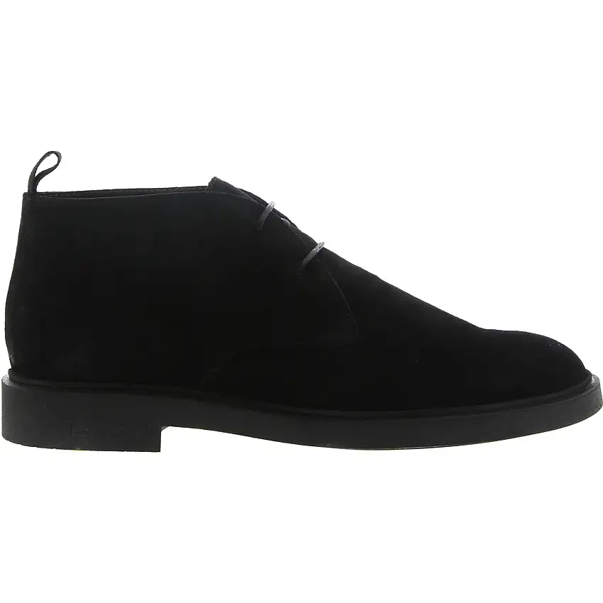 Scarponcini in pelle scamosciata Blackstone WG80 Black