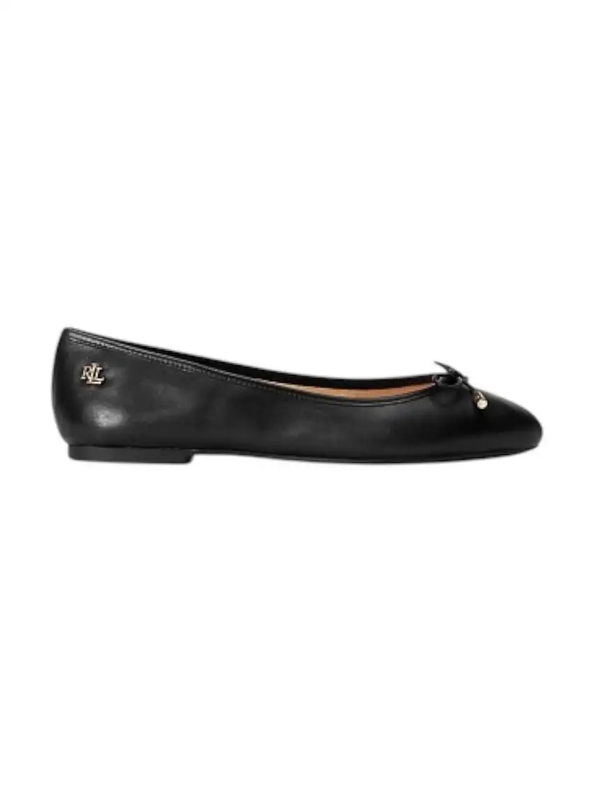 LAUREN RALPH LAUREN Women's Ballerina JAYNA 802940603 001 Black