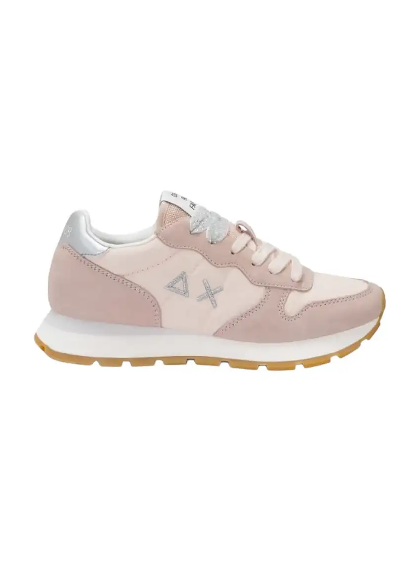 SUN68 Ally Gold Silver Women's Sneaker Z35202 39 Pink