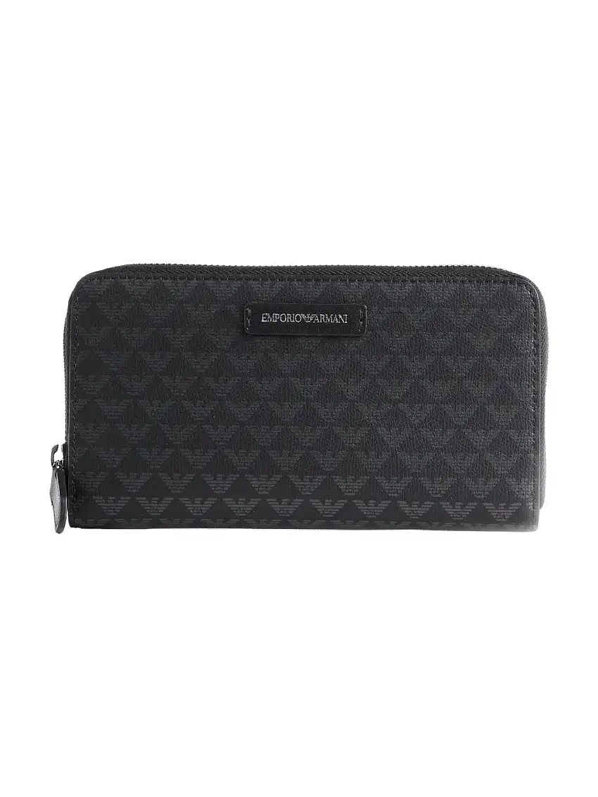 EMPORIO ARMANI Women's Wallet Y3H168 Y413E 80001 Black