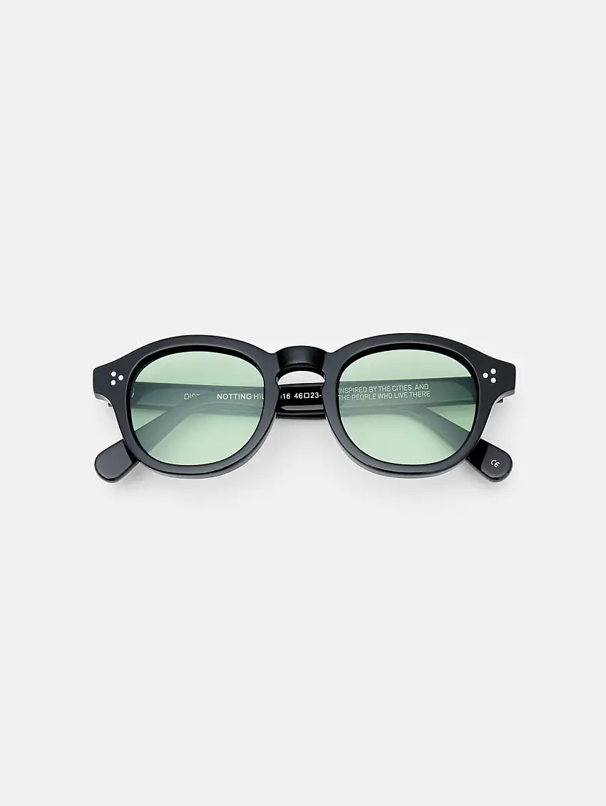 Occhiali da Sole Notting Hill Nero/Verde