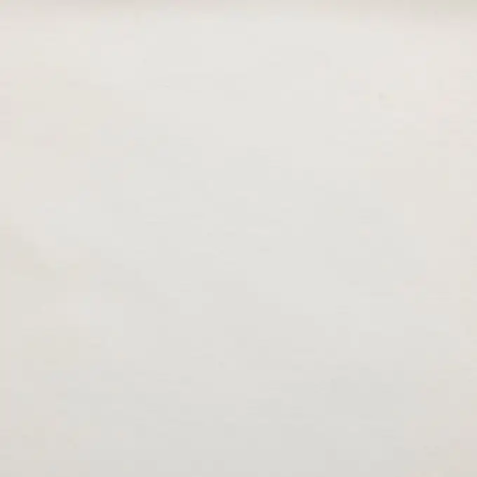 Tessuto voile di cotone unito ecru