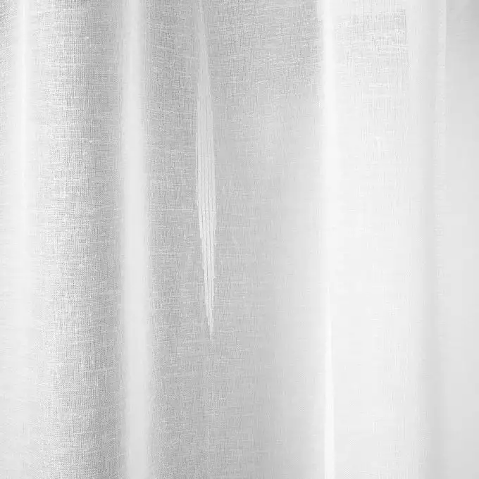 Tessuto velo righe bianche