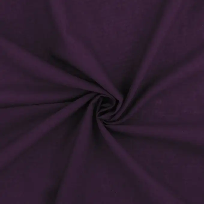 Tessuto voile di cotone viola