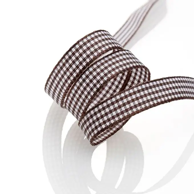 Nastro vichy - marrone