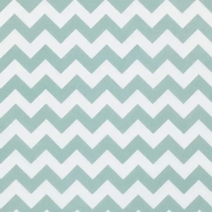 Tessuto cotone chevron stile scandinavo