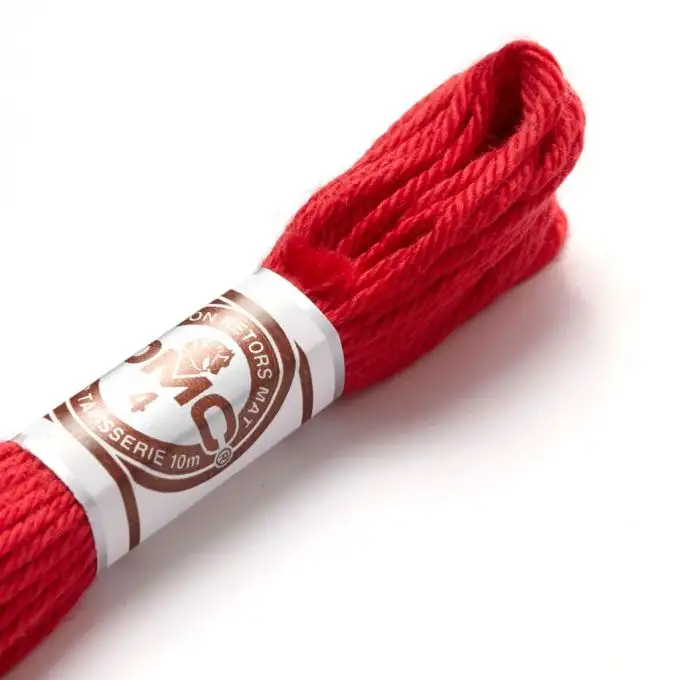 Filo da ricamo ritorto opaco rosso - COL 2103