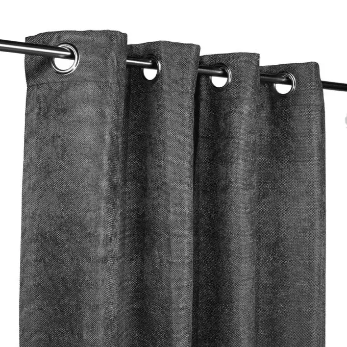 Tenda velluto grigio antracite Barton