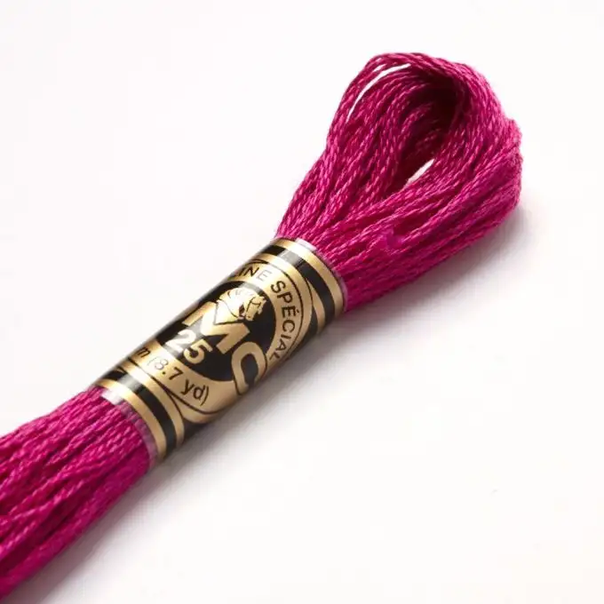 Filato mouliné da ricamo toni rosa-viola COL 917