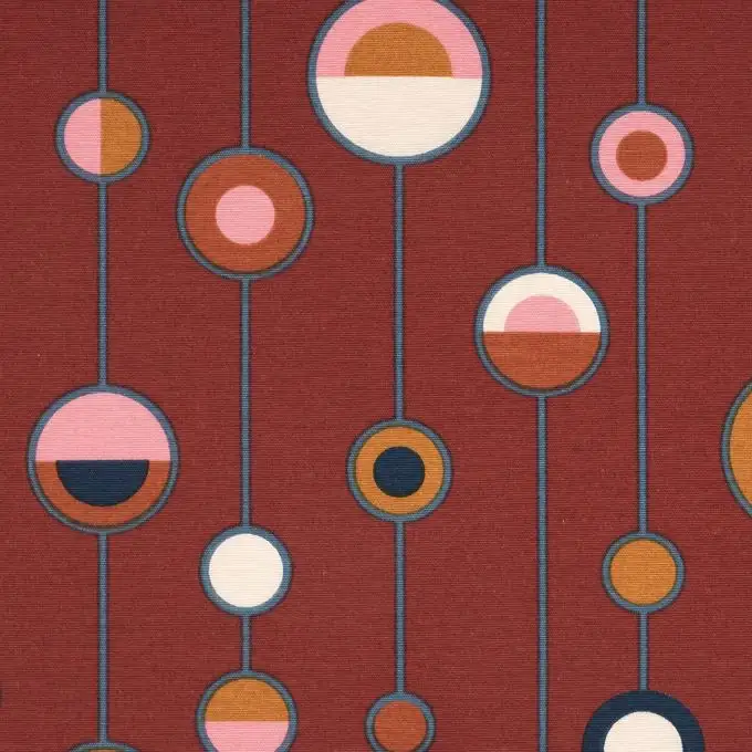 Tessuto ottomano rosso