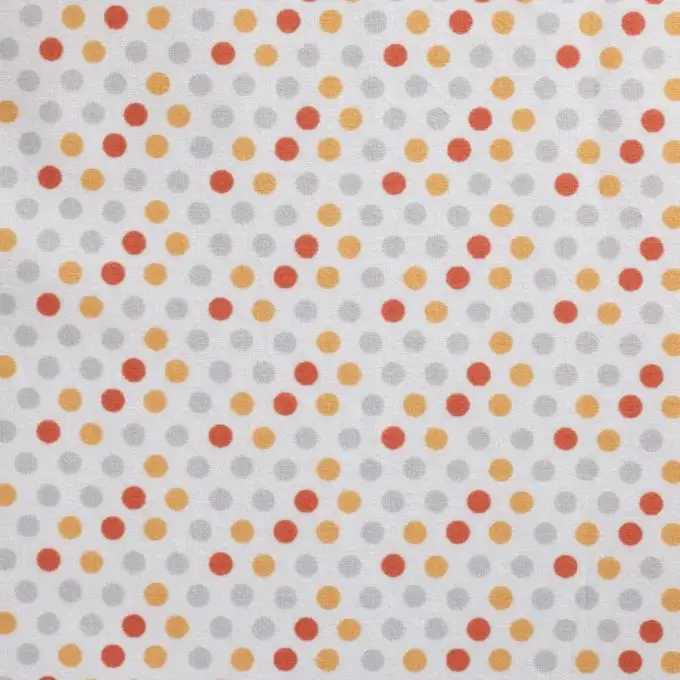 Tessuto cretonne a pois