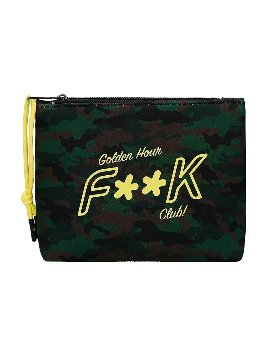 F**K Men's Clutch Bag FK24-A233X19 Black