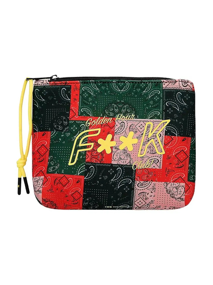F**K Women's Clutch Bag FK24-A230X07 Multicolor