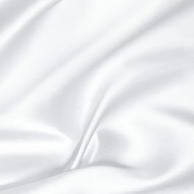 Tessuto raso Lala bianco