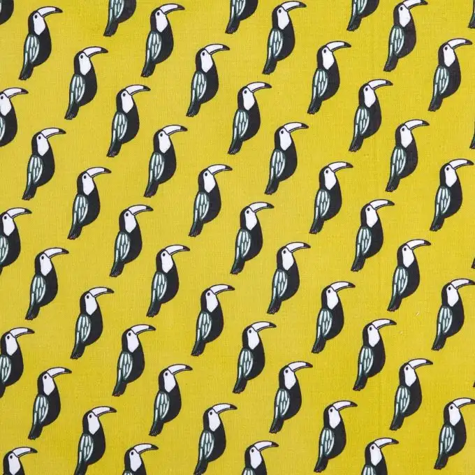 Tessuto cotone tucani