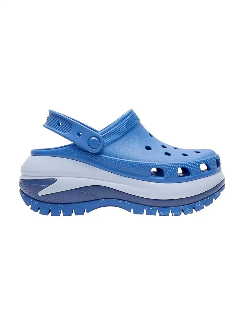 CROCS Women's Slipper Classic Mega Crush Clog W 207988 4ON Blue