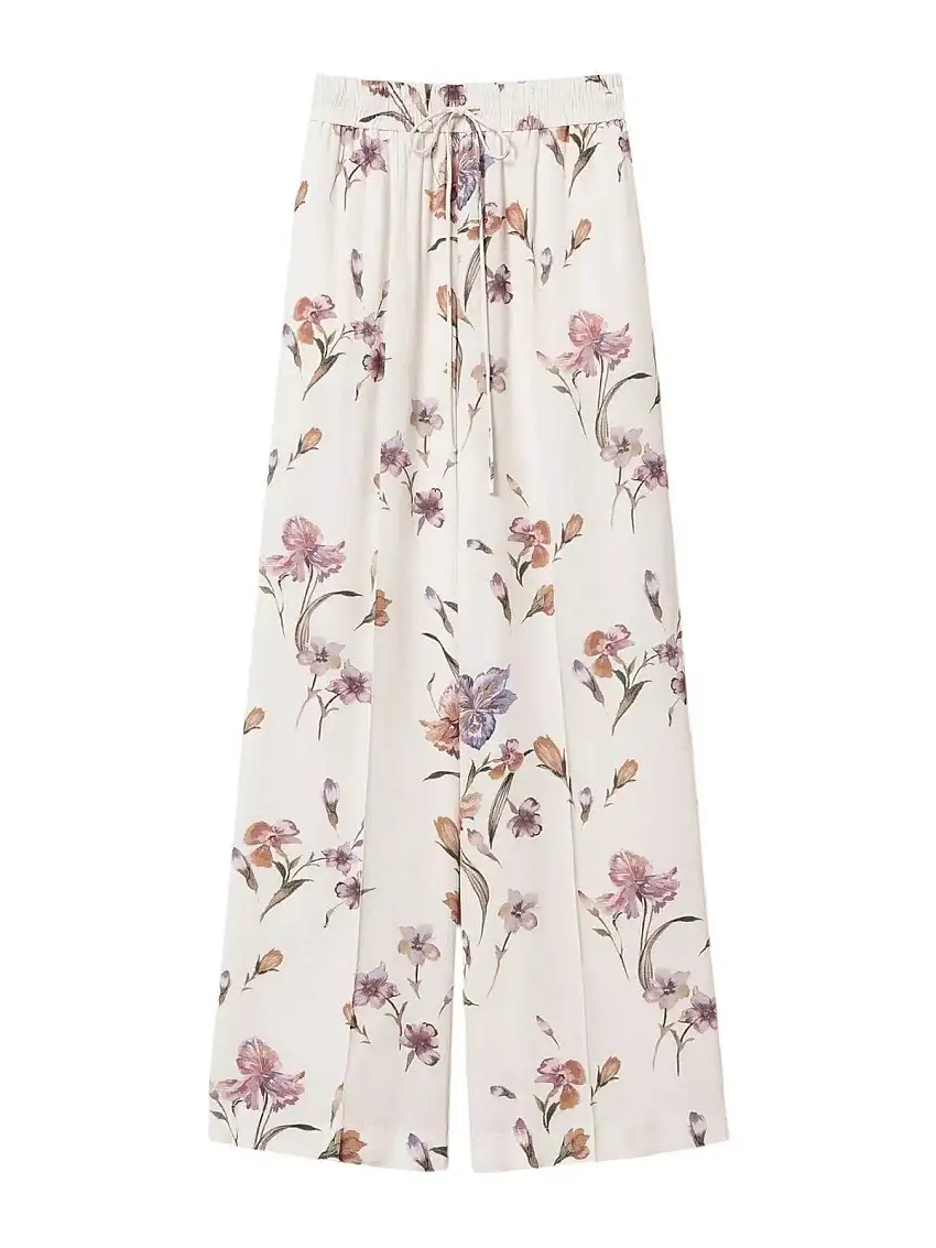 TWINSET Women's Trousers 251TP2776 12329 White