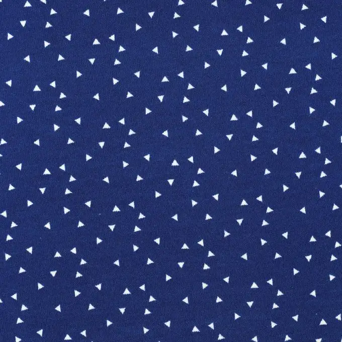 Maglia triangolo marino / bianco