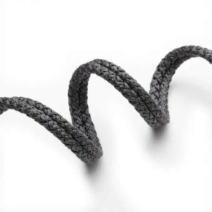 Nastro doppio gemello brillante grigio 10 mm