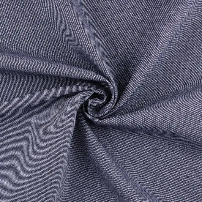 Tessuto denim bio blu mélange