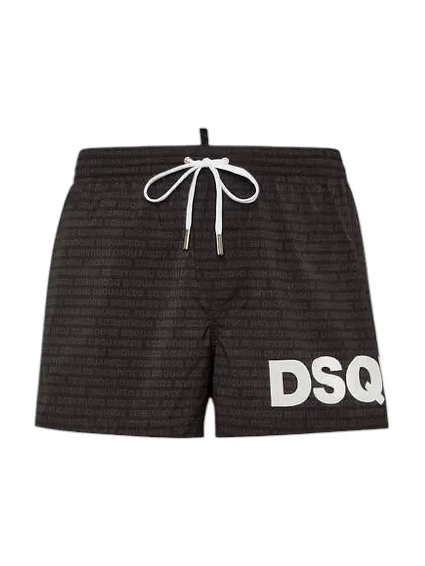 DSQUARED2 Men's Swimsuit D7B5C5950 010 Black