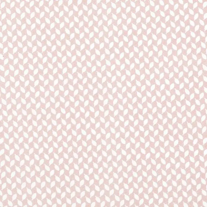 Tessuto cotone biologico gocce rosa