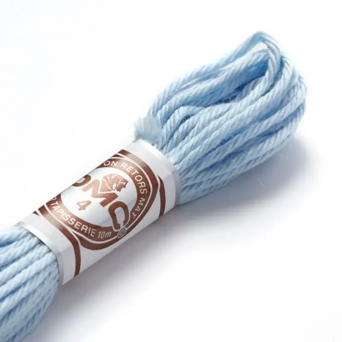 Filo da ricamo ritorto opaco blu - COL 2800