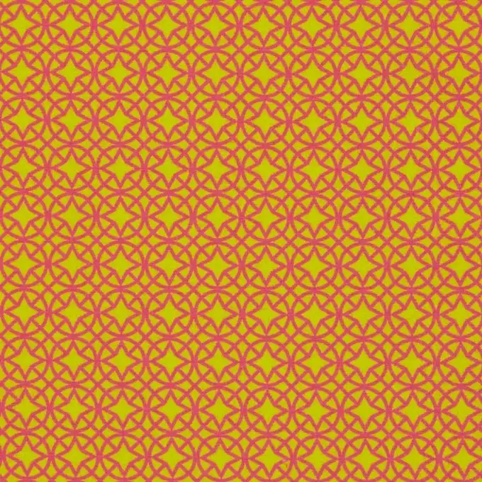 Tessuto in cotone geometrico