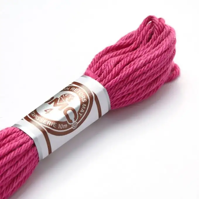 Filo da ricamo ritorto opaco rosa a viola - COL 2718